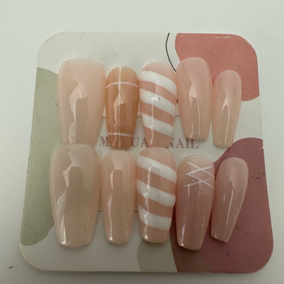 Handmade press on nails bundle of four sets size large - Picture 4 of 13